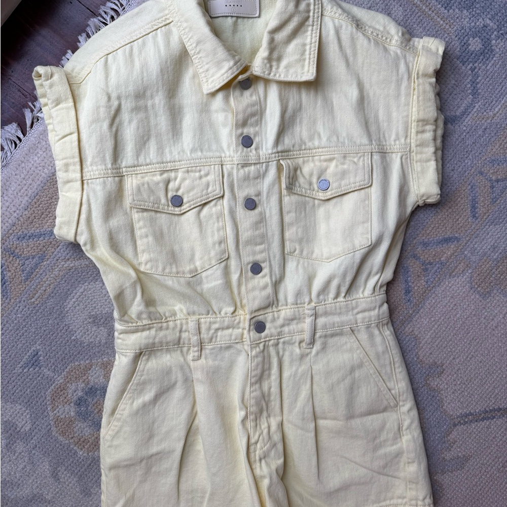 Blank NYC yellow Jumpsuit